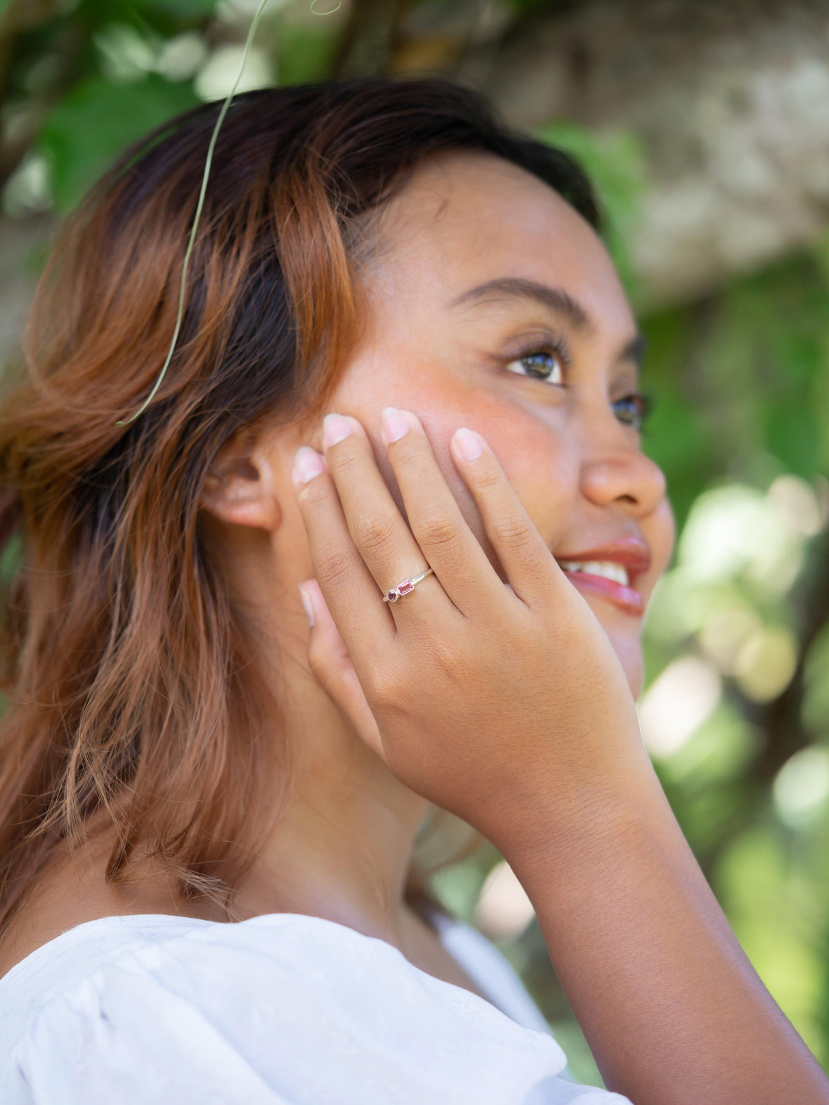 Double Tourmaline Ring - Gardens of the Sun | Ethical Jewelry