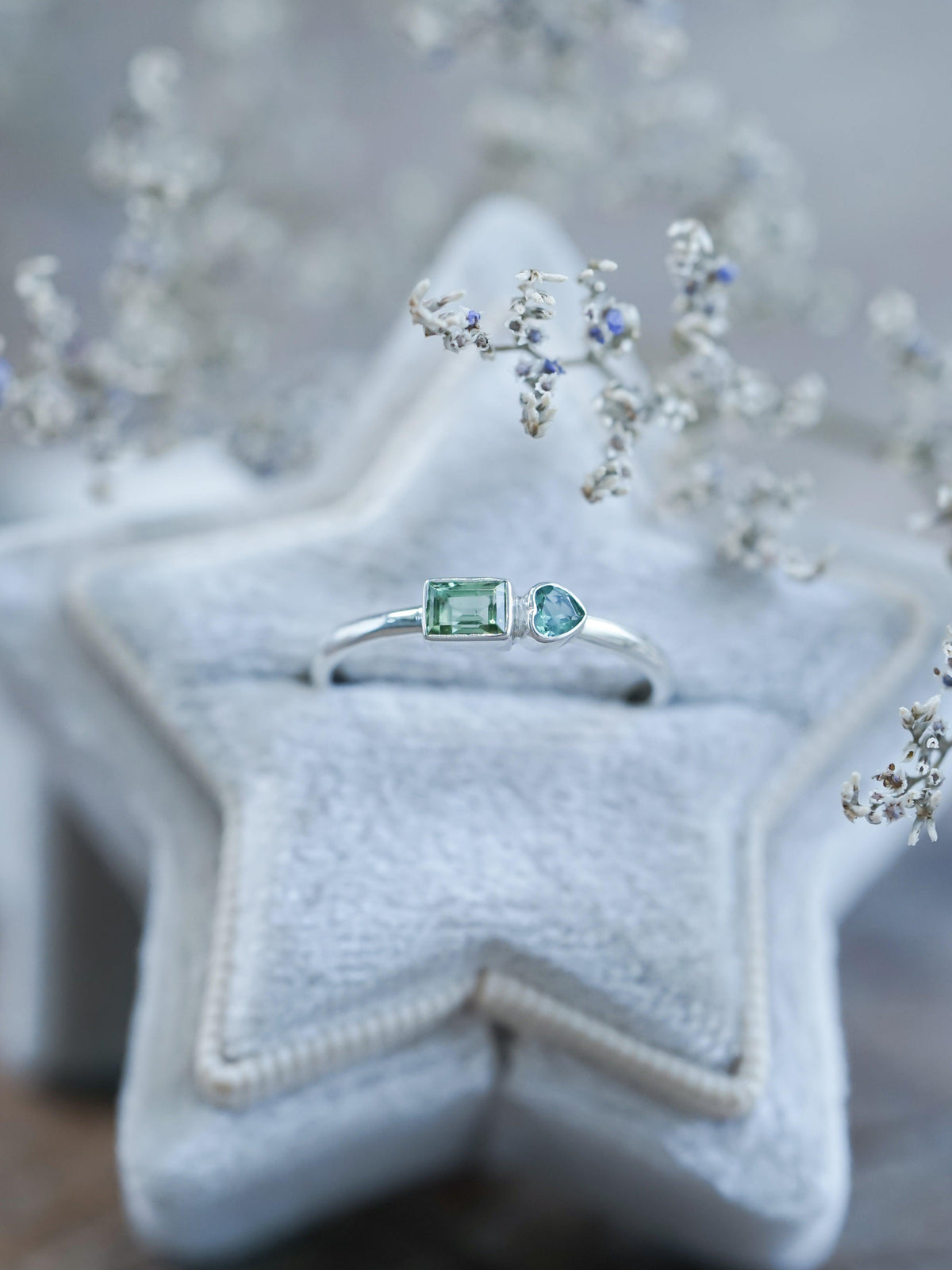 Double Tourmaline Ring - Gardens of the Sun | Ethical Jewelry