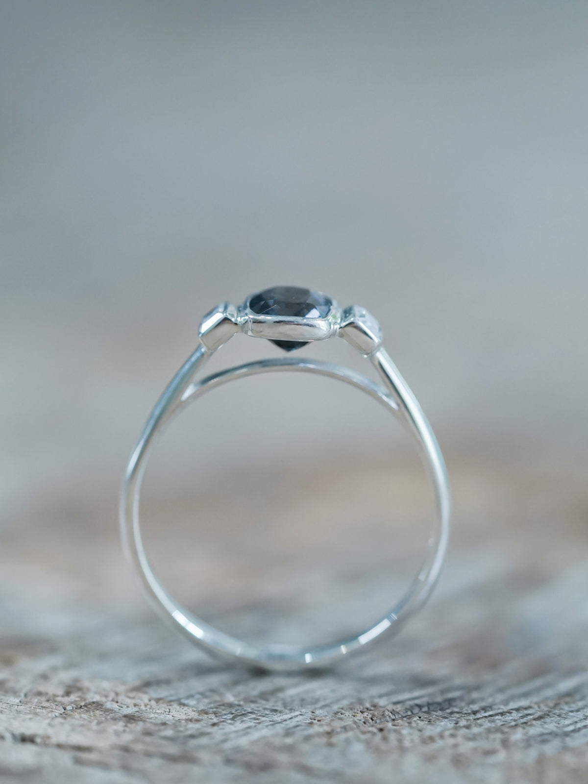 Spinel and White Zircon Ring - Gardens of the Sun | Ethical Jewelry