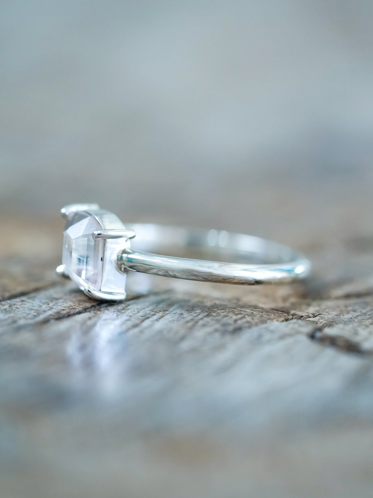 Kalimantan White Sapphire - Gardens of the Sun | Ethical Jewelry