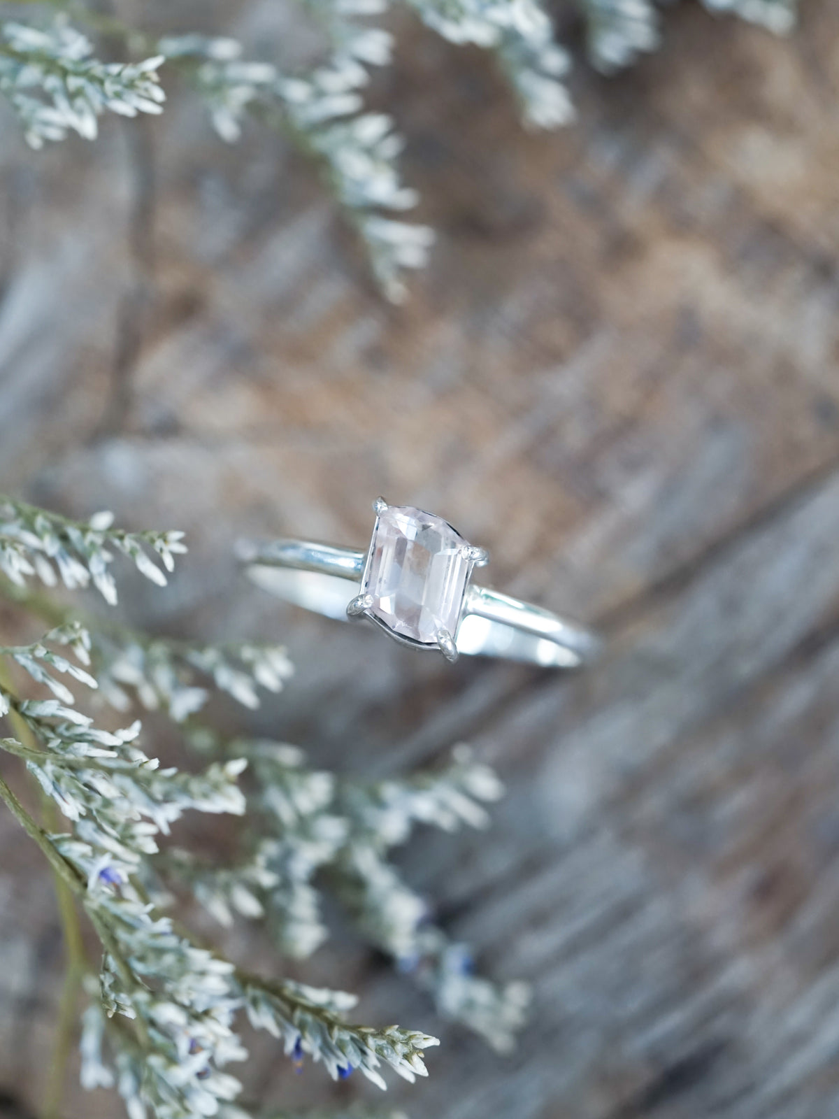 Kalimantan White Sapphire - Gardens of the Sun | Ethical Jewelry