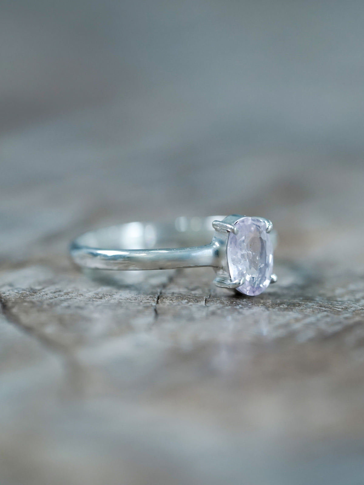 Pale Pink Sapphire Ring - Gardens of the Sun | Ethical Jewelry