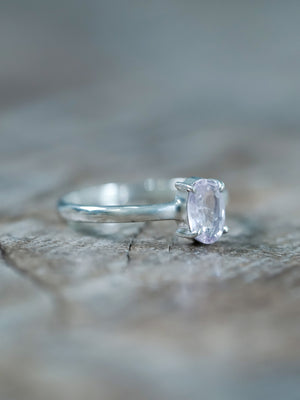Pale Pink Sapphire Ring