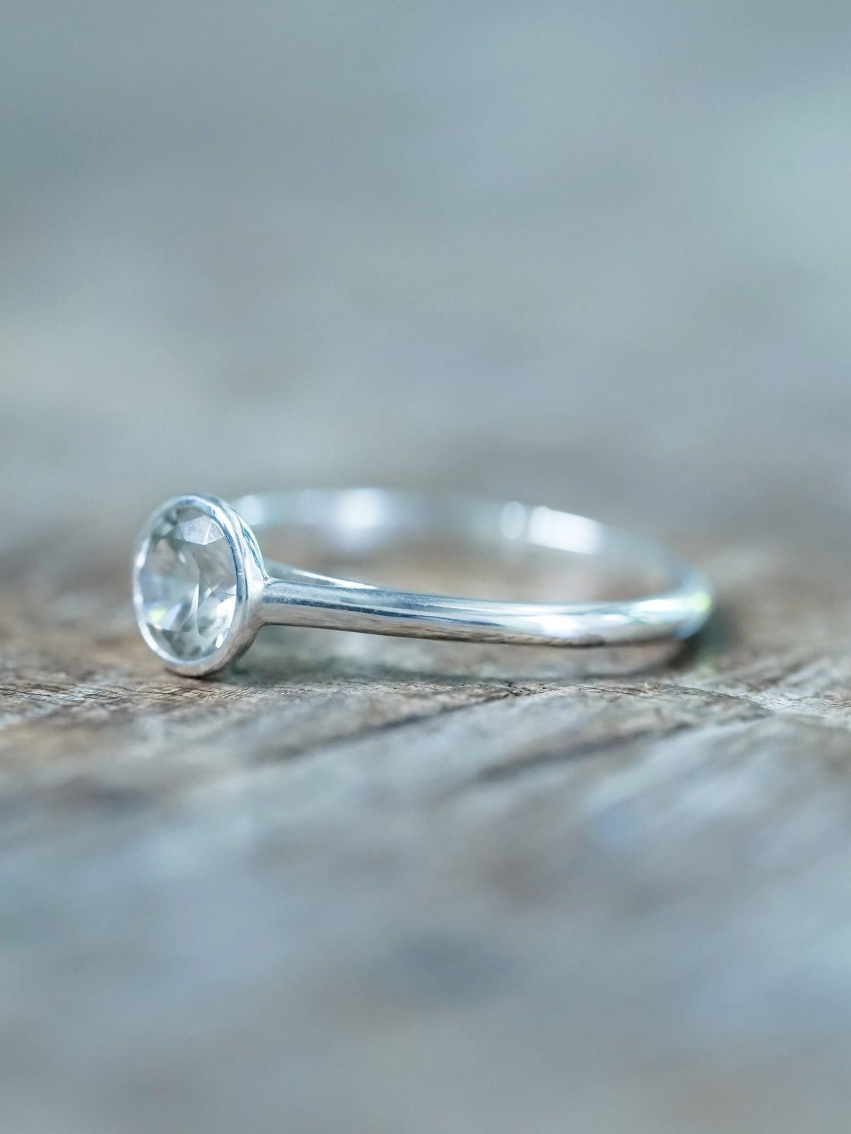 Round Zircon Ring - Gardens of the Sun | Ethical Jewelry