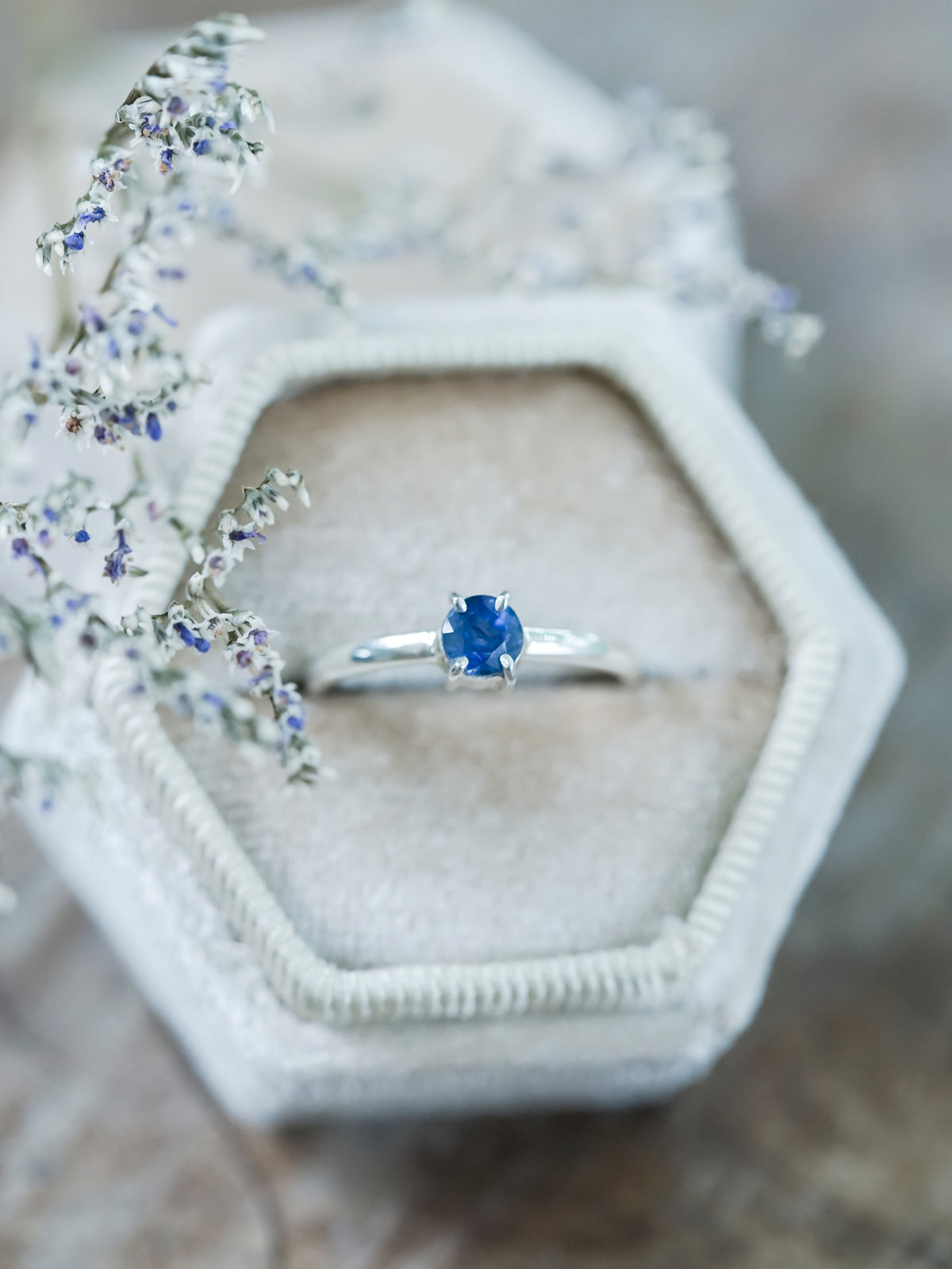 Blue Sapphire Ring - Gardens of the Sun | Ethical Jewelry