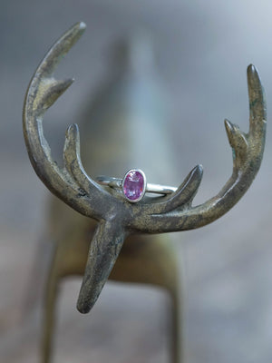 Embrace Pink Sapphire Ring