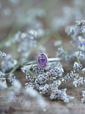 Embrace Pink Sapphire Ring