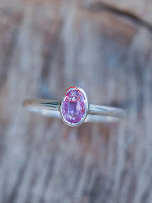 Embrace Pink Sapphire Ring