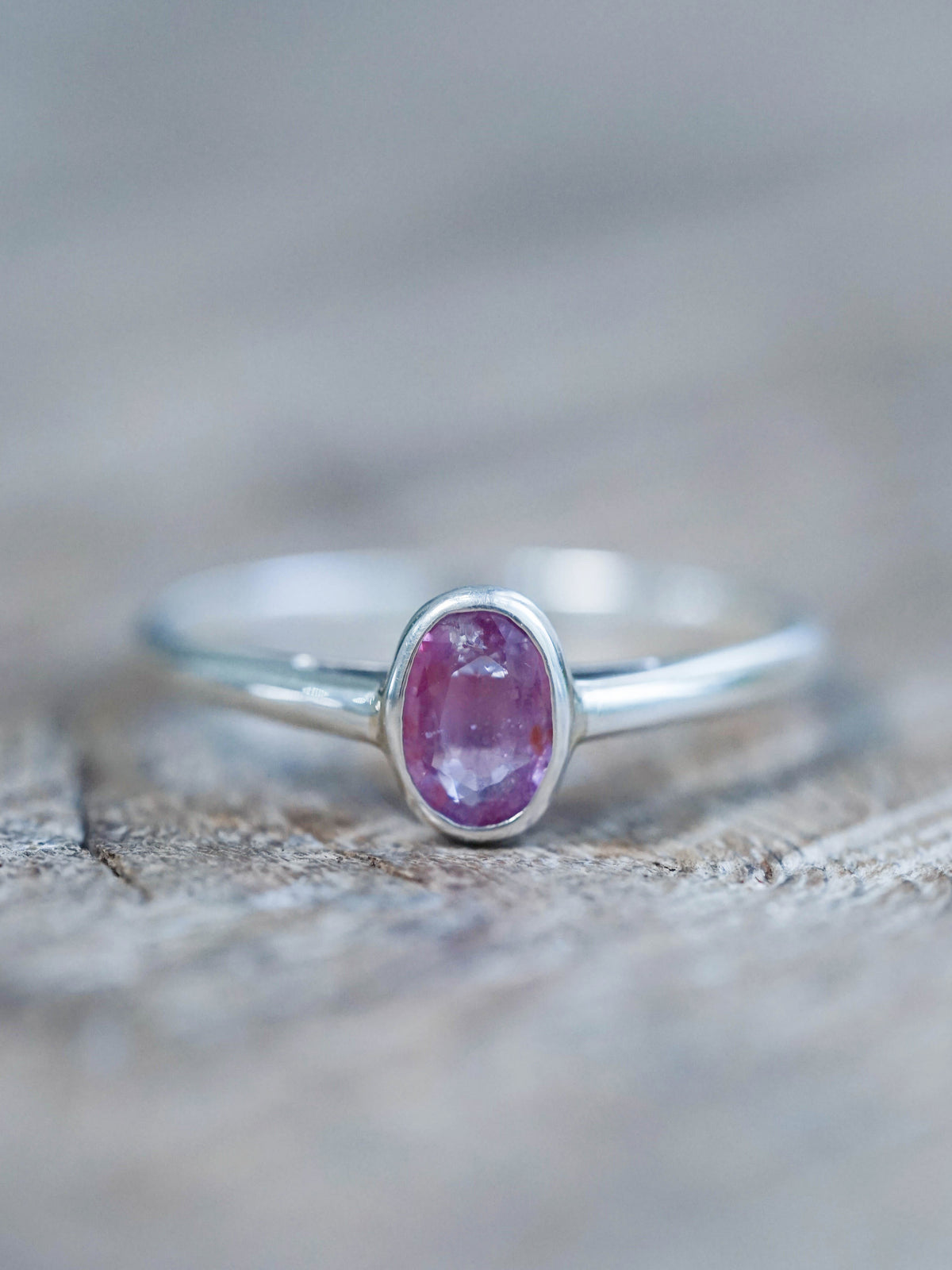Embrace Pink Sapphire Ring