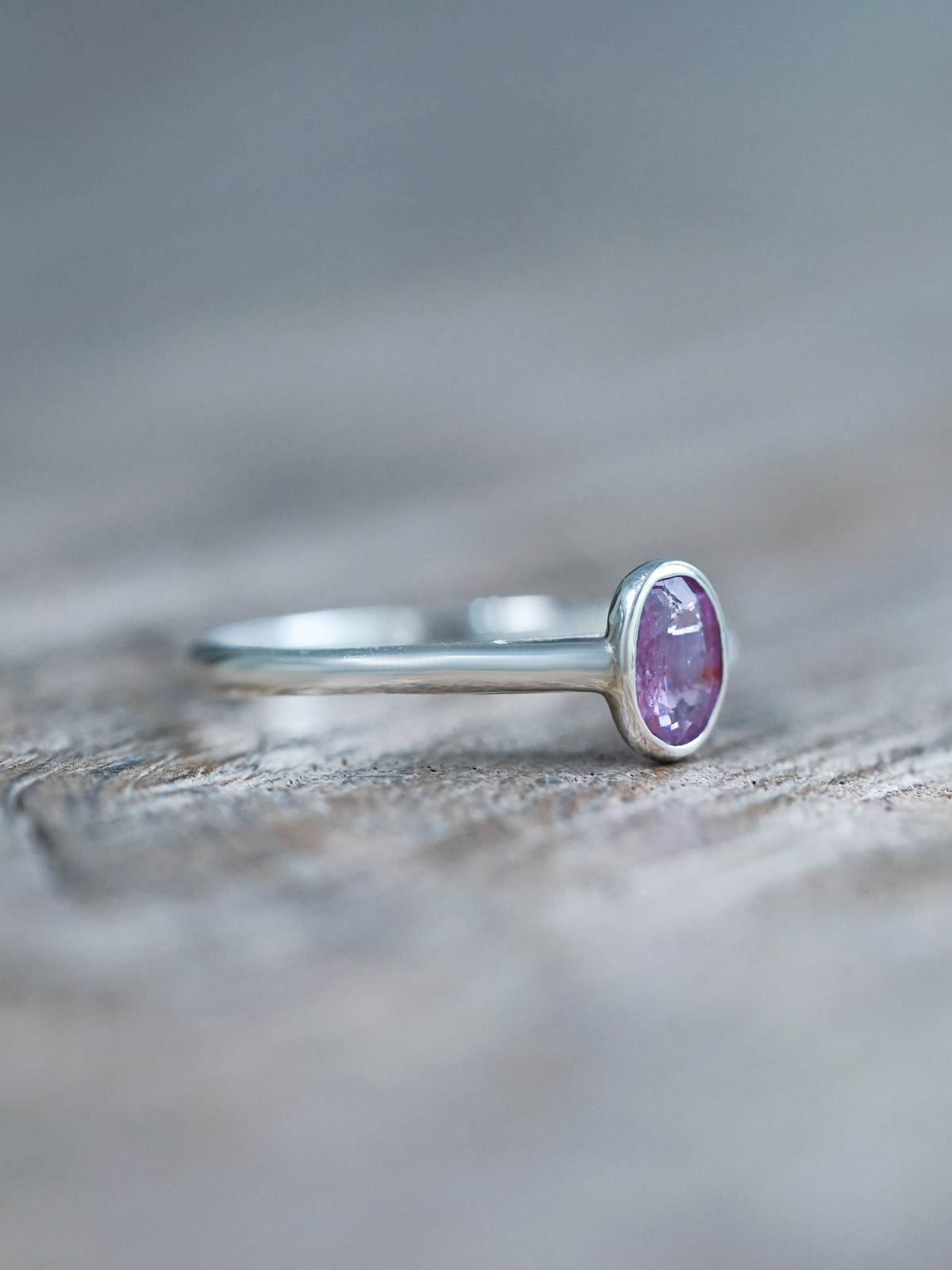 Embrace Pink Sapphire Ring