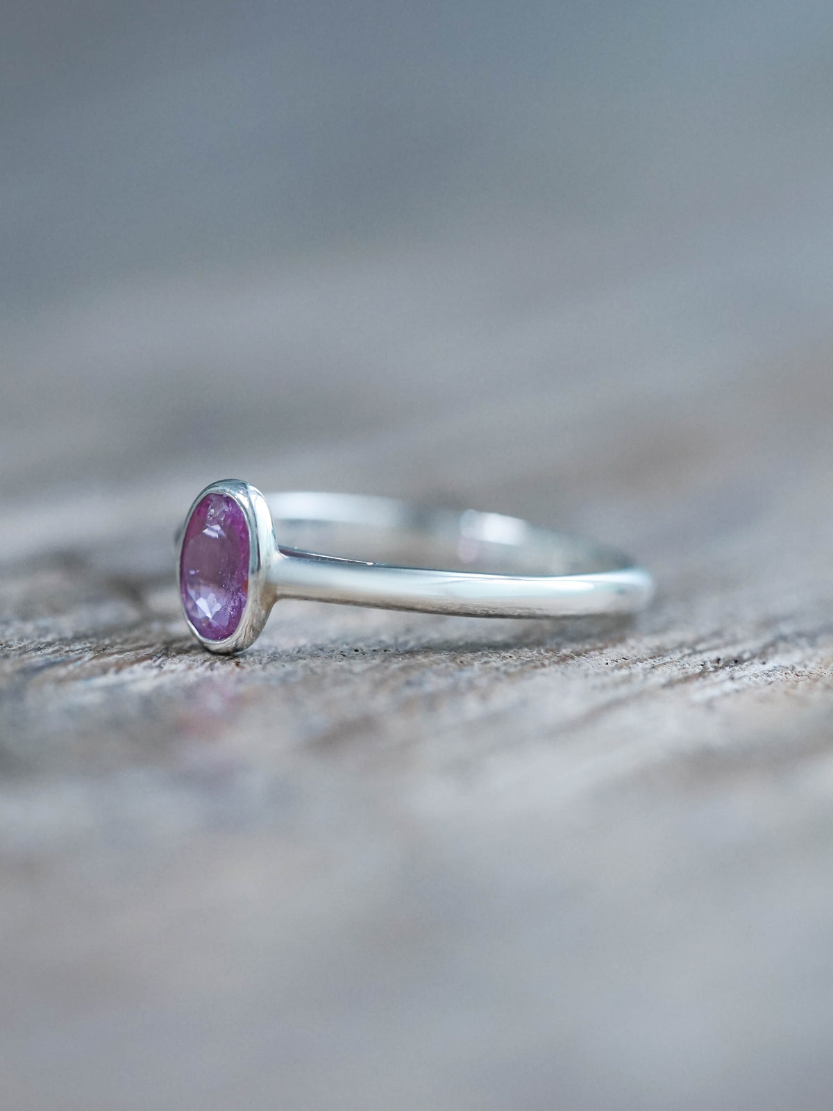 Embrace Pink Sapphire Ring