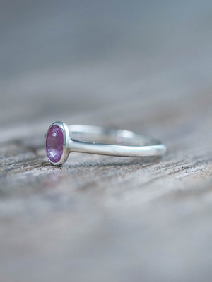 Embrace Pink Sapphire Ring