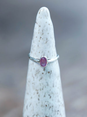 Embrace Pink Sapphire Ring