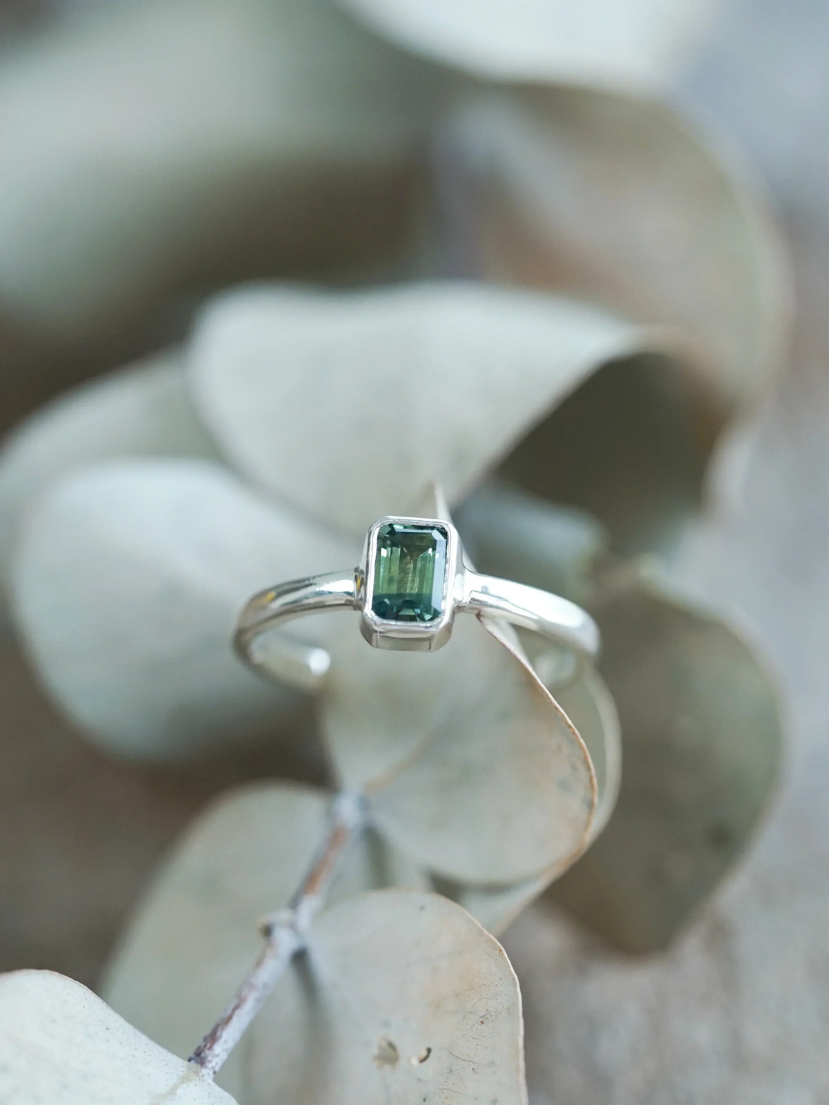 Ethical Parti Sapphire Engagement Ring