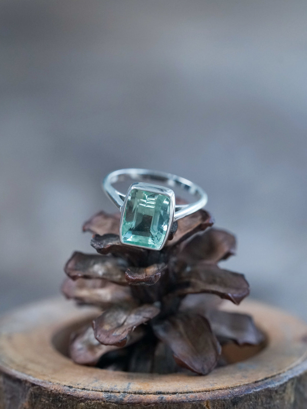 Fluorite Ring - Gardens of the Sun | Ethical Jewelry