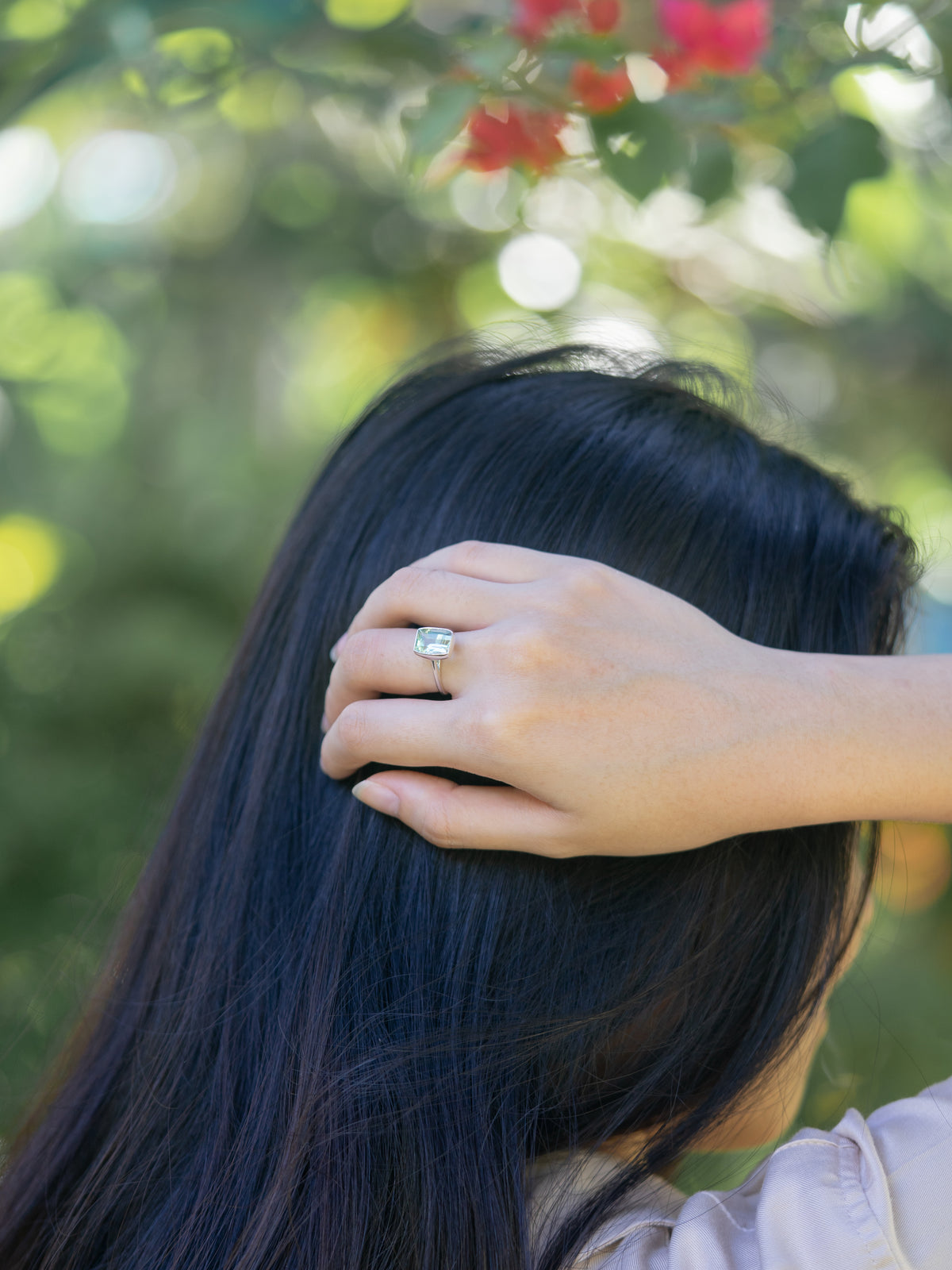 Fluorite Ring - Gardens of the Sun | Ethical Jewelry