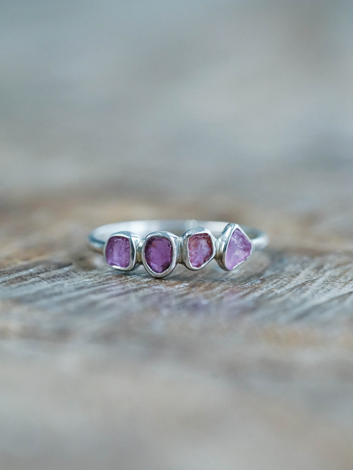 Four Stone Sapphire Ring