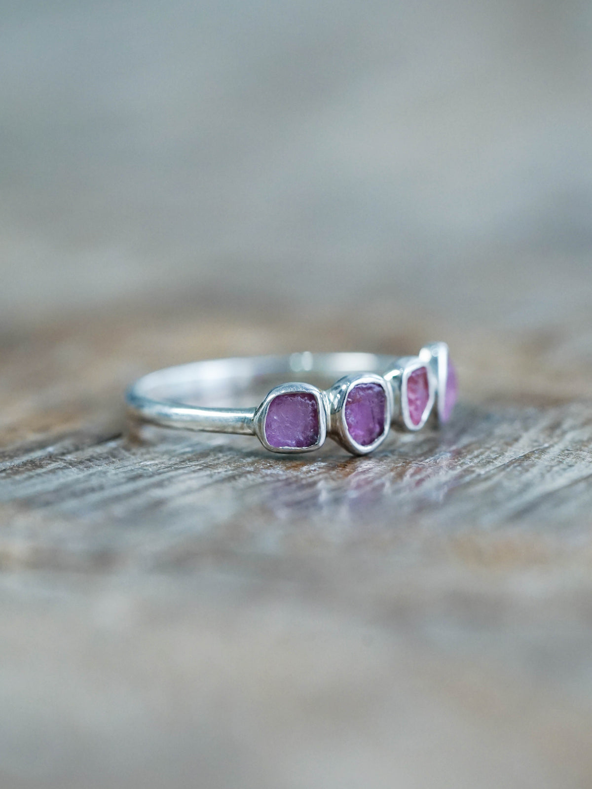 Four Stone Sapphire Ring