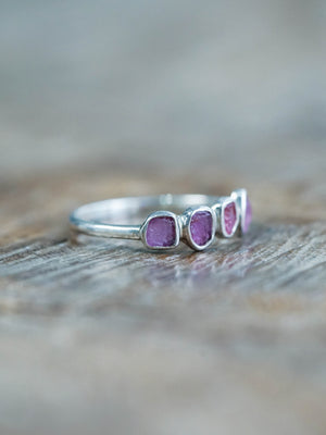 Four Stone Sapphire Ring