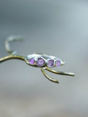 Four Stone Sapphire Ring