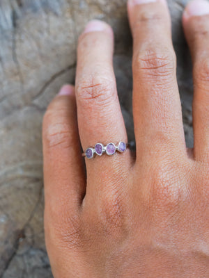 Four Stone Sapphire Ring