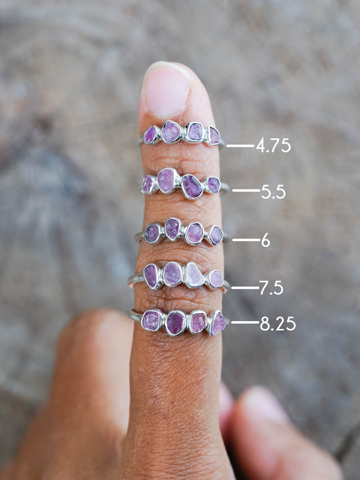 Four Stone Sapphire Ring