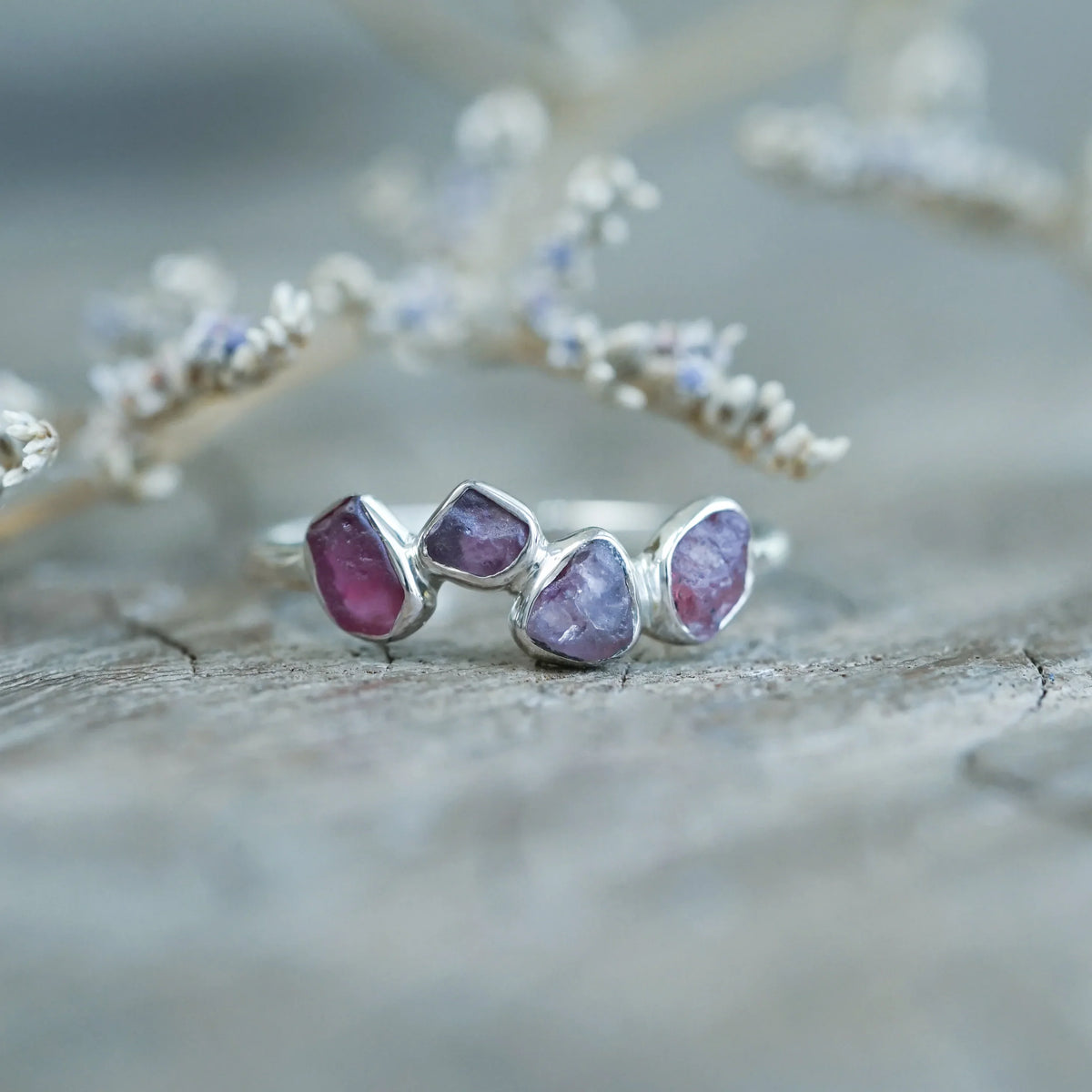 Four Stone Sapphire Ring