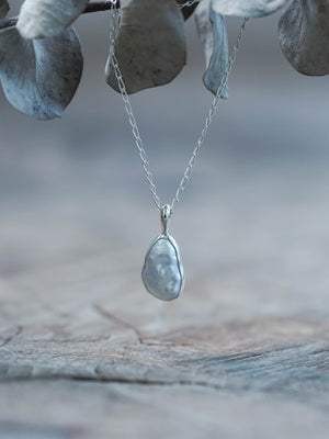 Freshwater Pearl Necklace in Recycled Sterling Silver