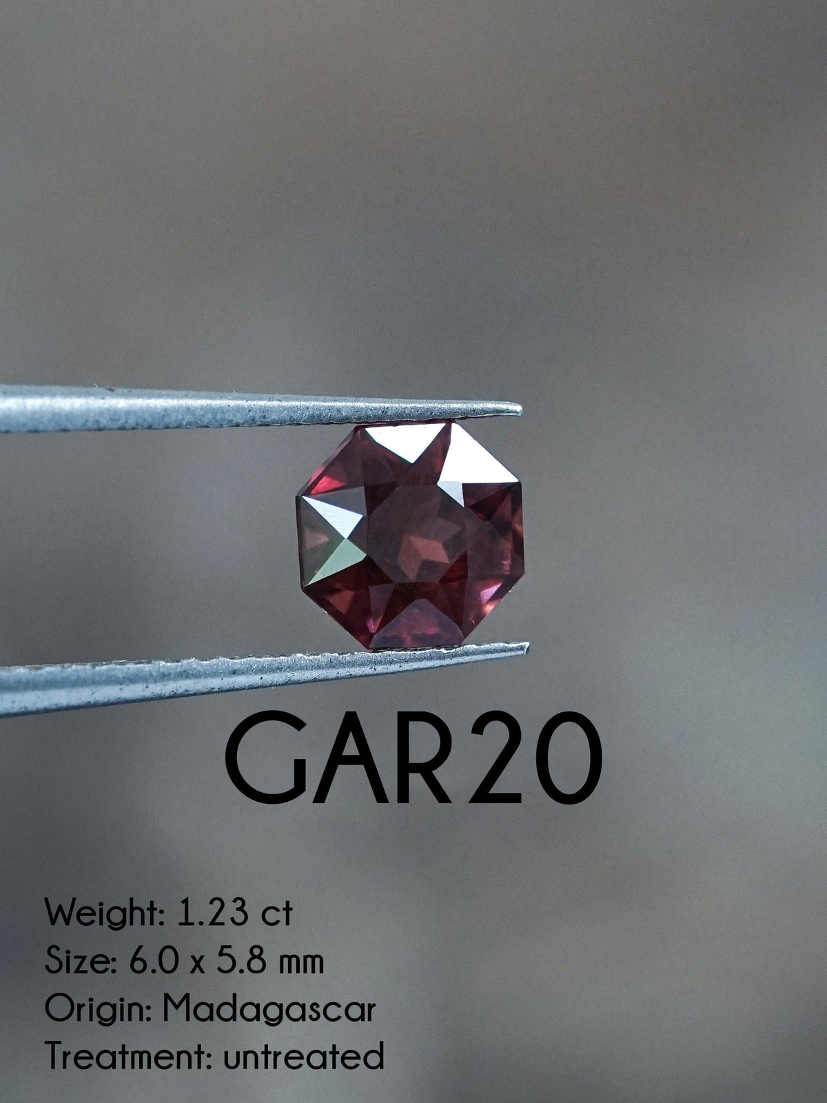 Custom Garnet Ring in Gold - Gardens of the Sun | Ethical Jewelry