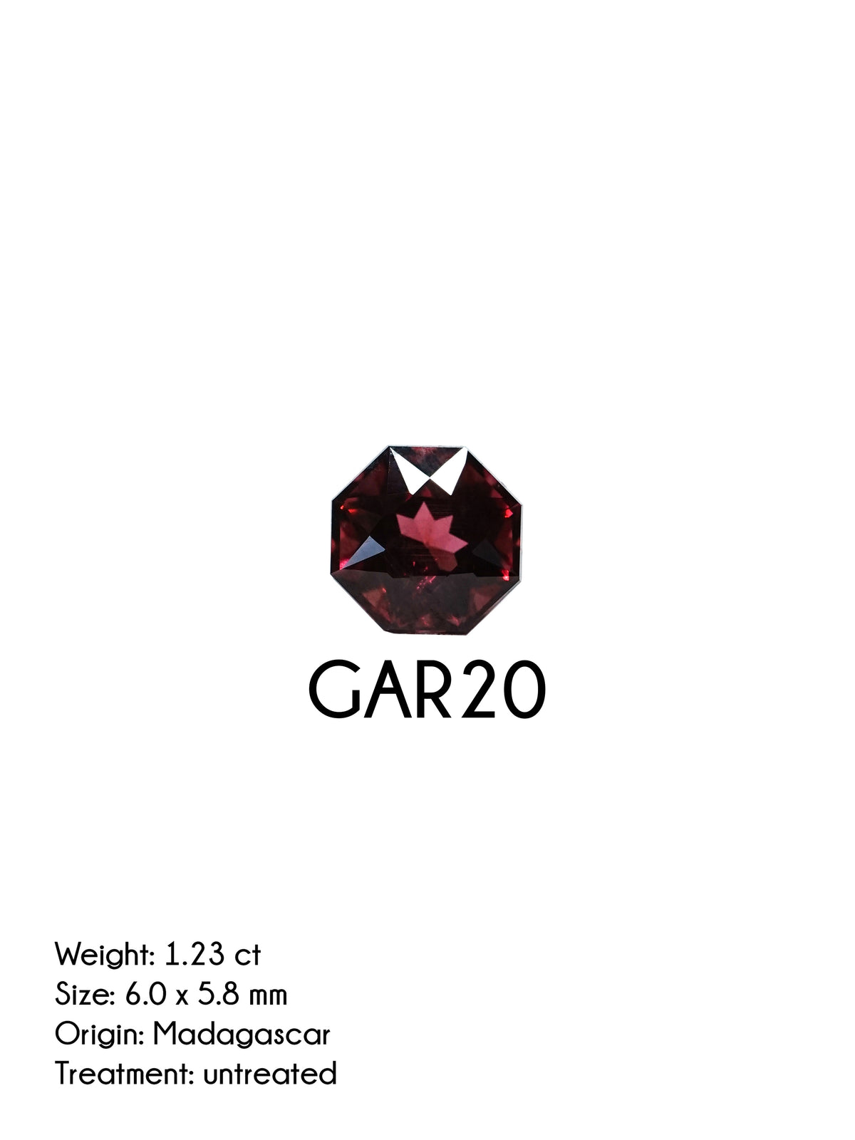 Custom Garnet Ring in Gold