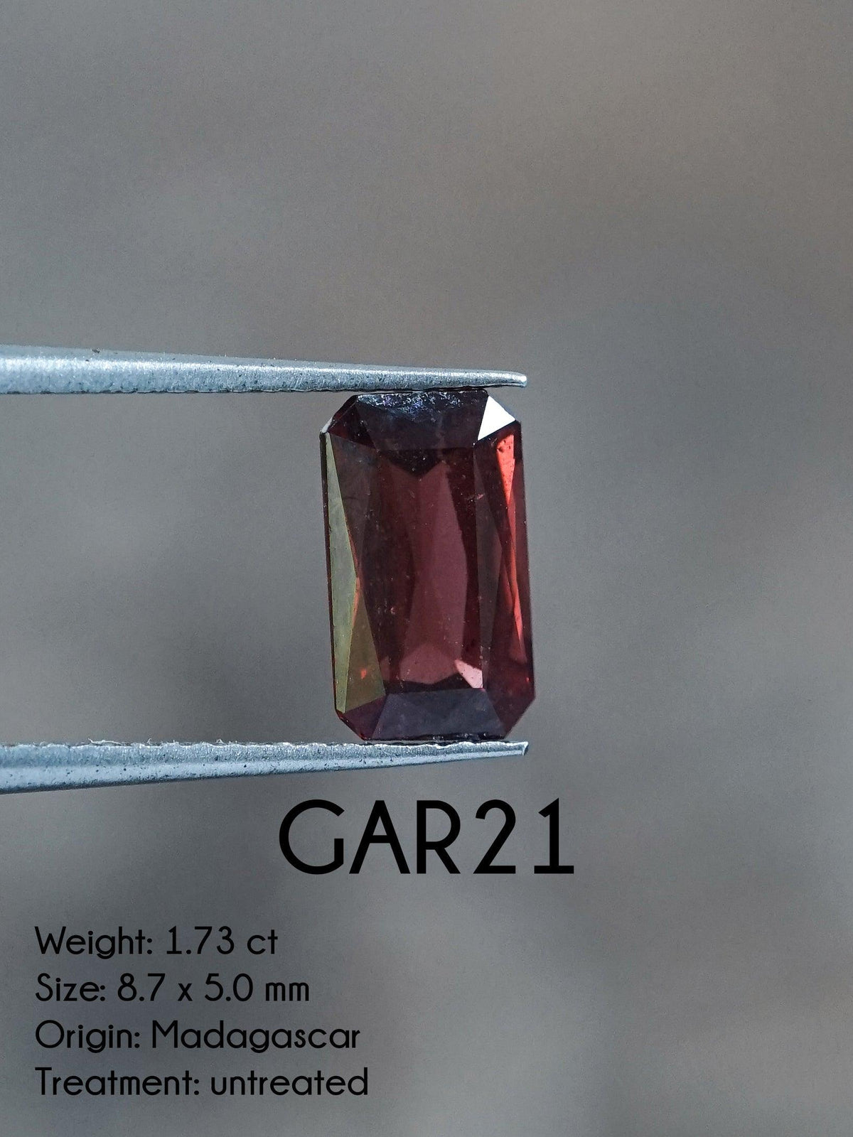 Custom Garnet Ring in Gold - Gardens of the Sun | Ethical Jewelry