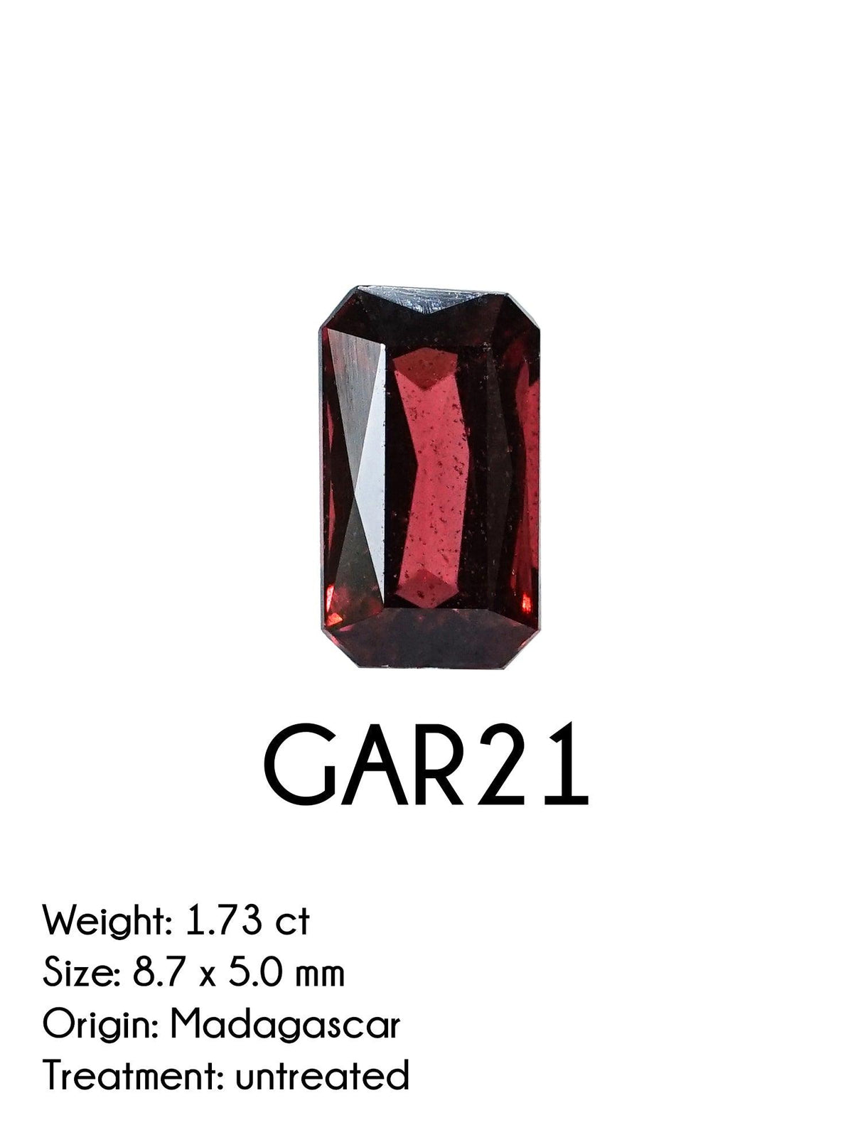 Custom Garnet Ring in Gold - Gardens of the Sun | Ethical Jewelry