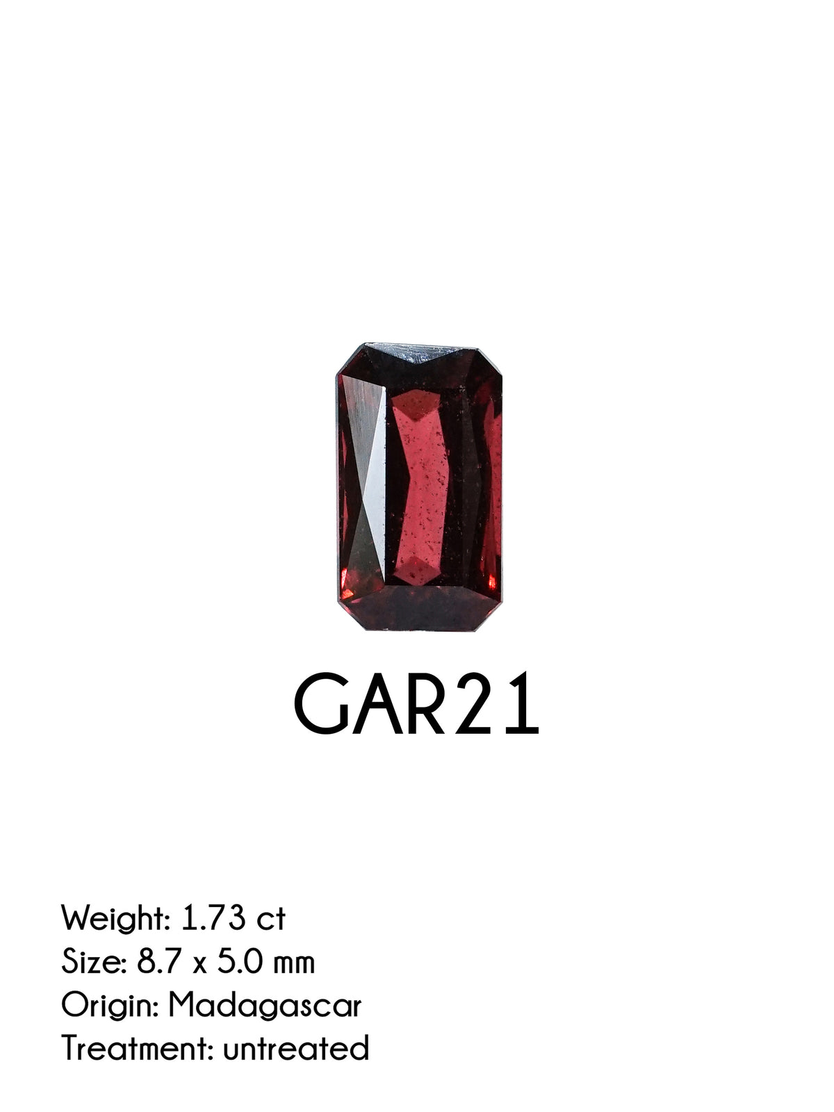 Custom Garnet Ring in Gold
