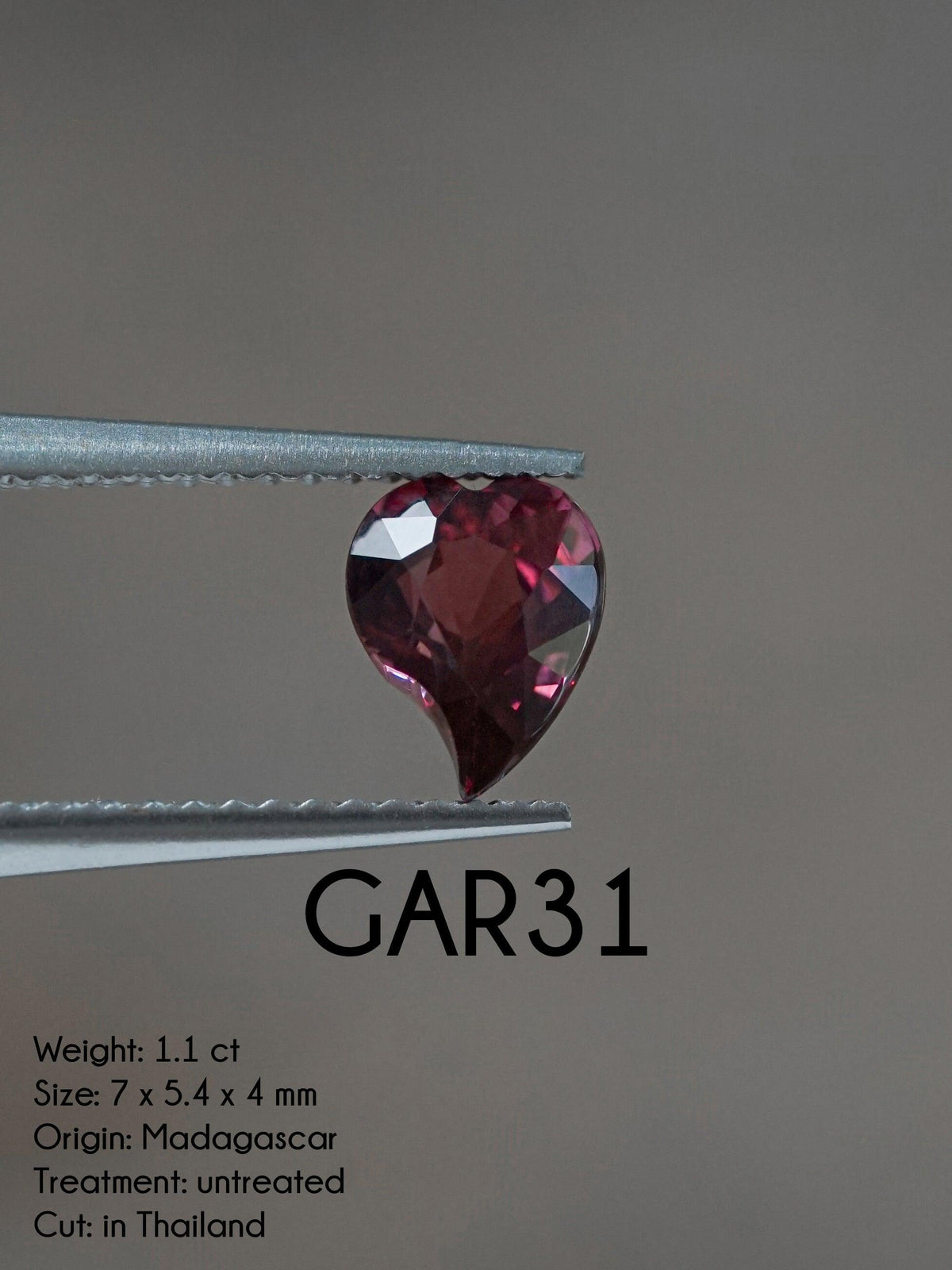 Custom Garnet Ring in Gold - Gardens of the Sun | Ethical Jewelry