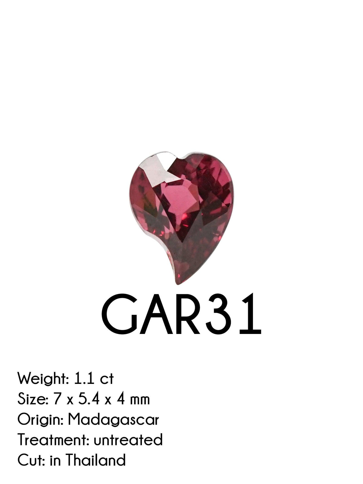 Custom Garnet Ring in Gold - Gardens of the Sun | Ethical Jewelry