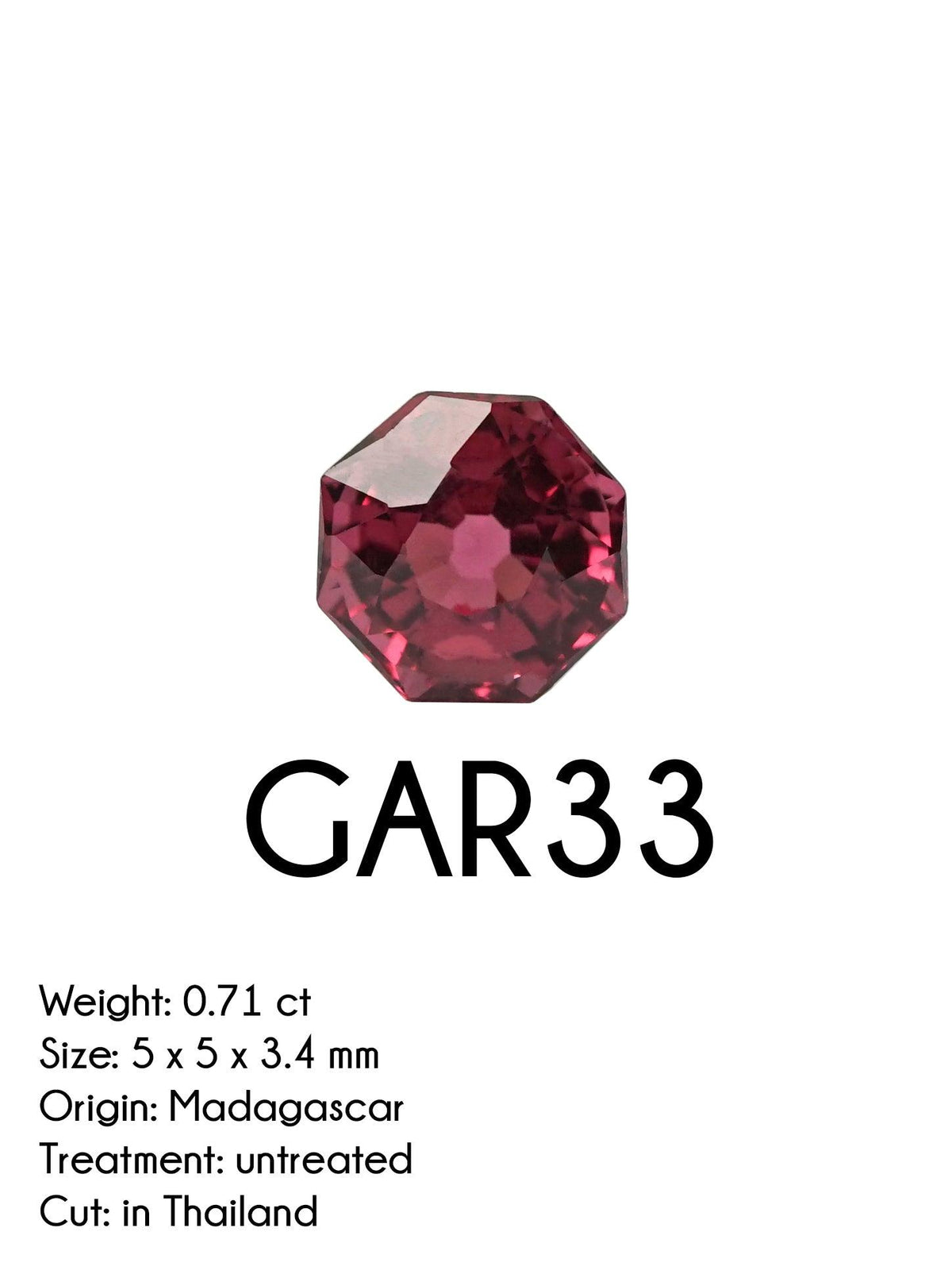 Custom Garnet Ring in Gold - Gardens of the Sun | Ethical Jewelry