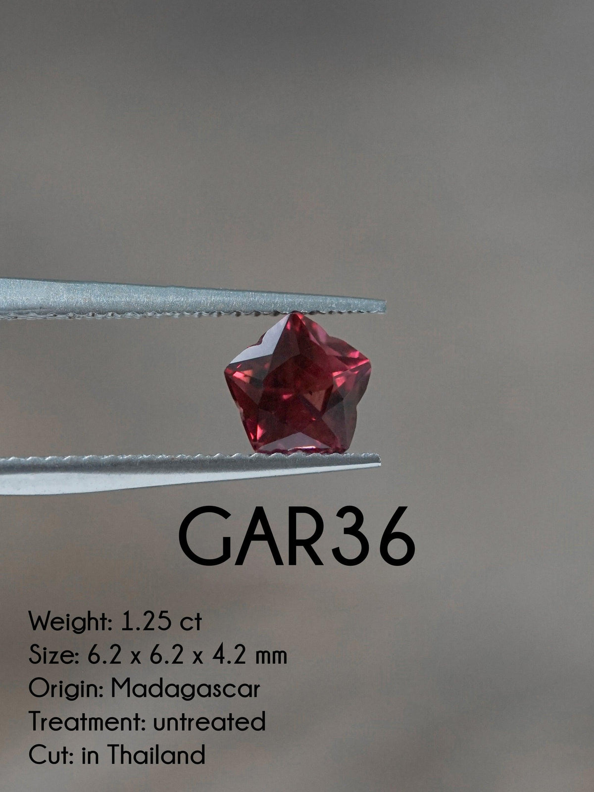 Custom Garnet Ring in Gold - Gardens of the Sun | Ethical Jewelry