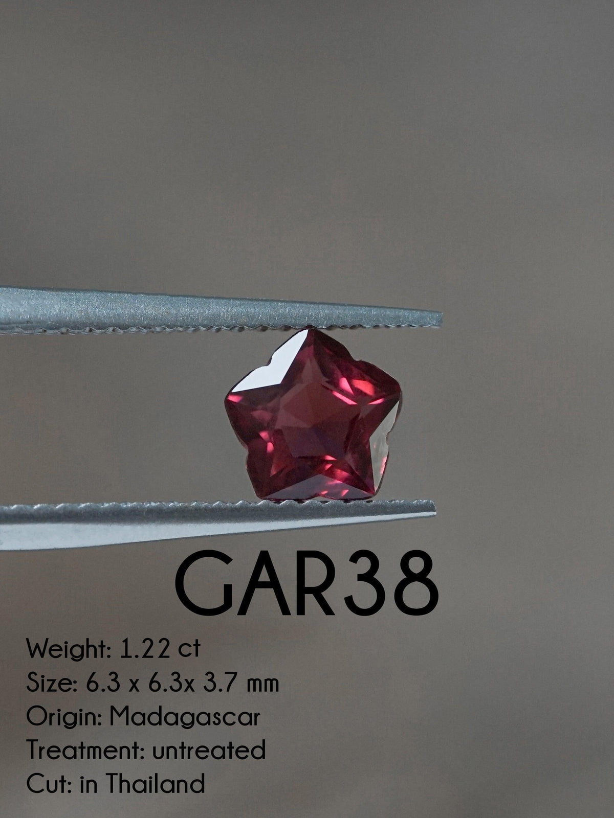 Custom Garnet Ring in Gold - Gardens of the Sun | Ethical Jewelry