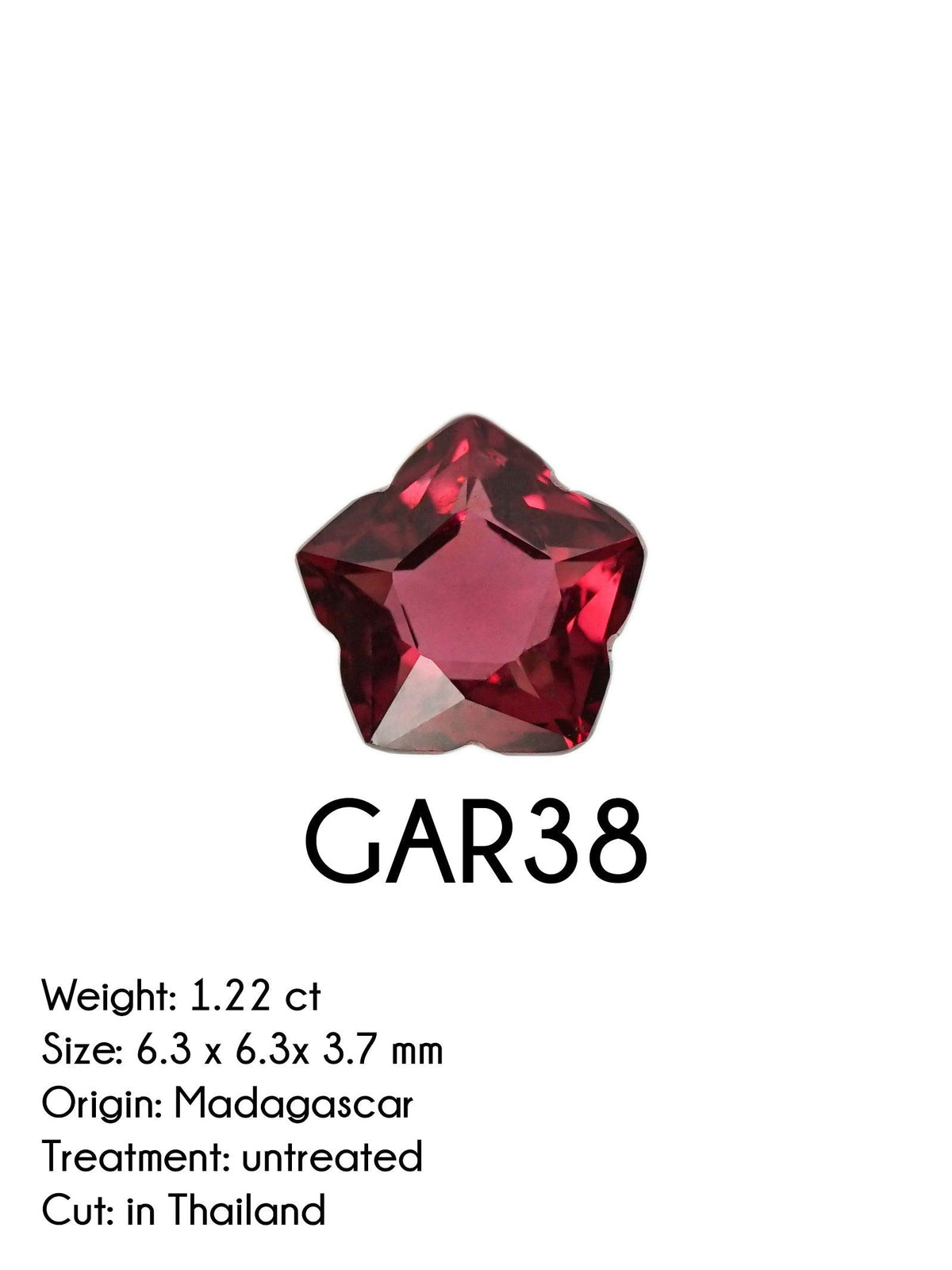 Custom Garnet Ring in Gold - Gardens of the Sun | Ethical Jewelry