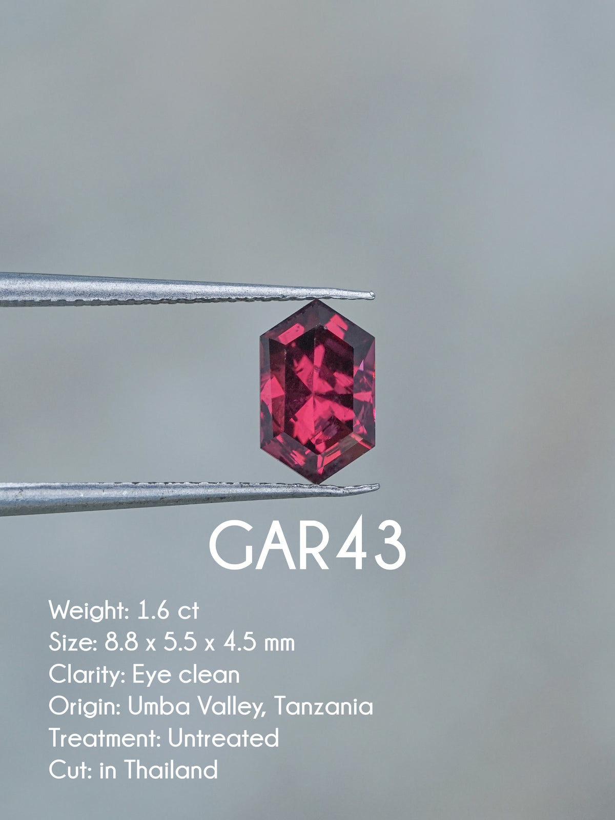 Custom Garnet Ring in Gold