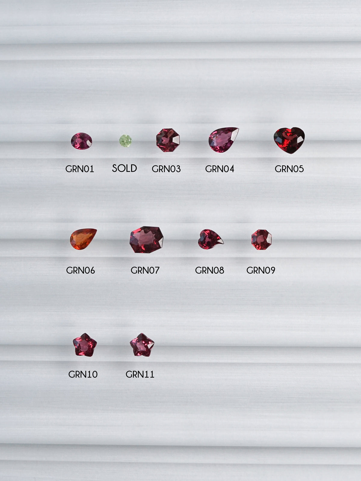 Custom Garnet Ring or Necklace in Sterling Silver