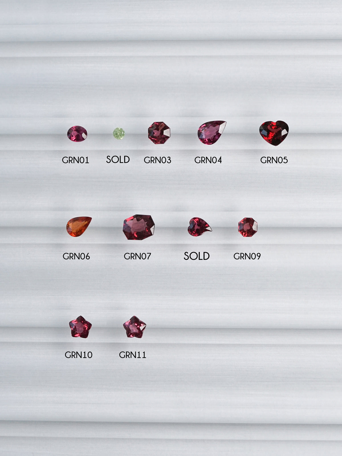 Custom Garnet Ring or Necklace in Sterling Silver