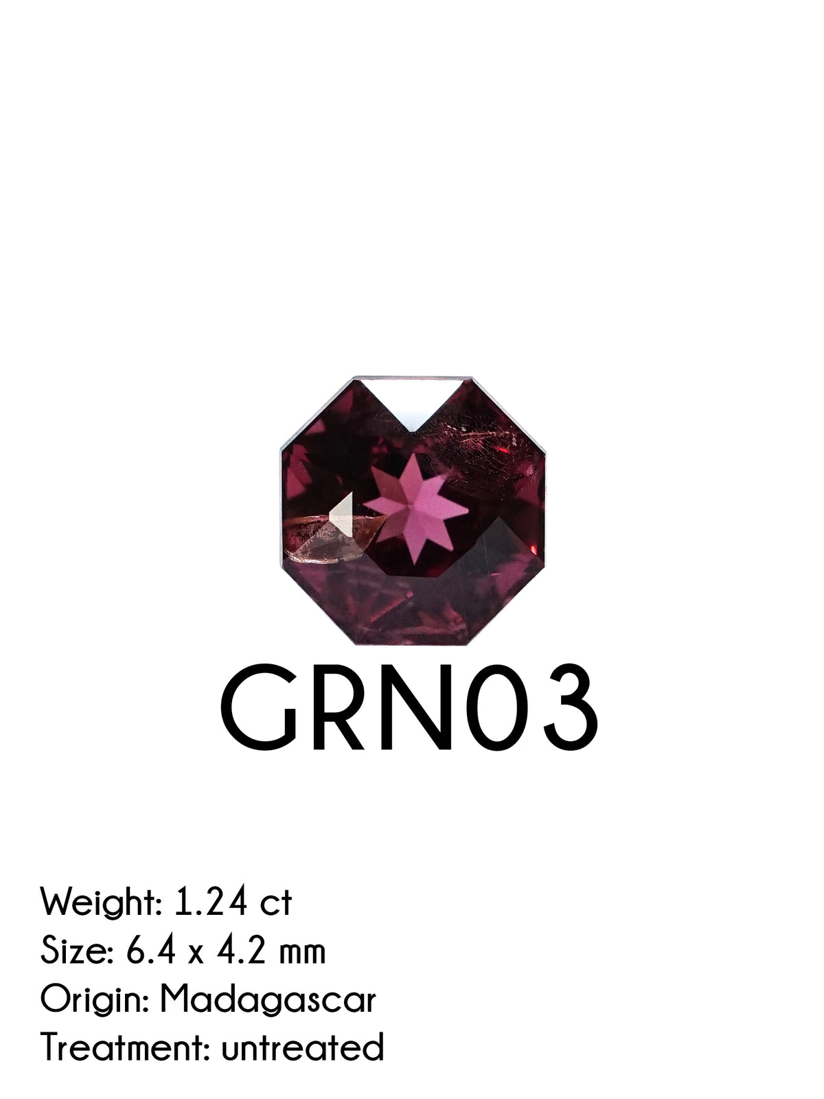 Custom Garnet Ring or Necklace in Sterling Silver