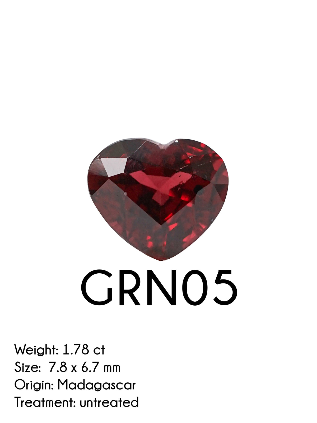 Custom Garnet Ring or Necklace in Sterling Silver