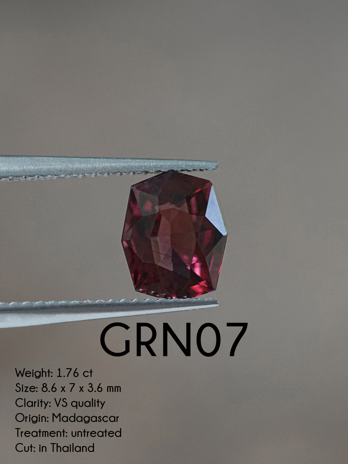 Custom Garnet Ring or Necklace in Sterling Silver