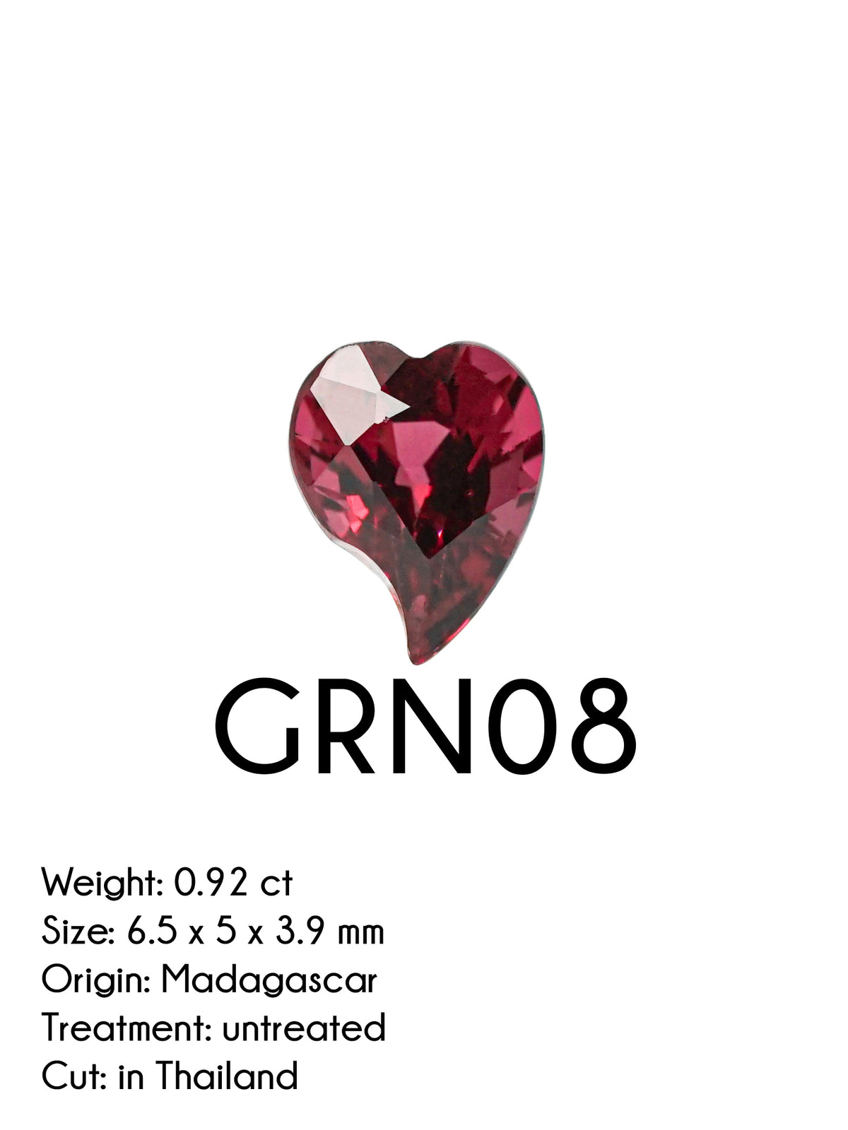 Custom Garnet Ring or Necklace in Sterling Silver