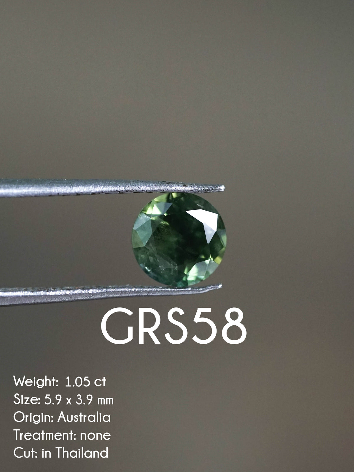 Custom Green Sapphire Engagement Ring in Gold