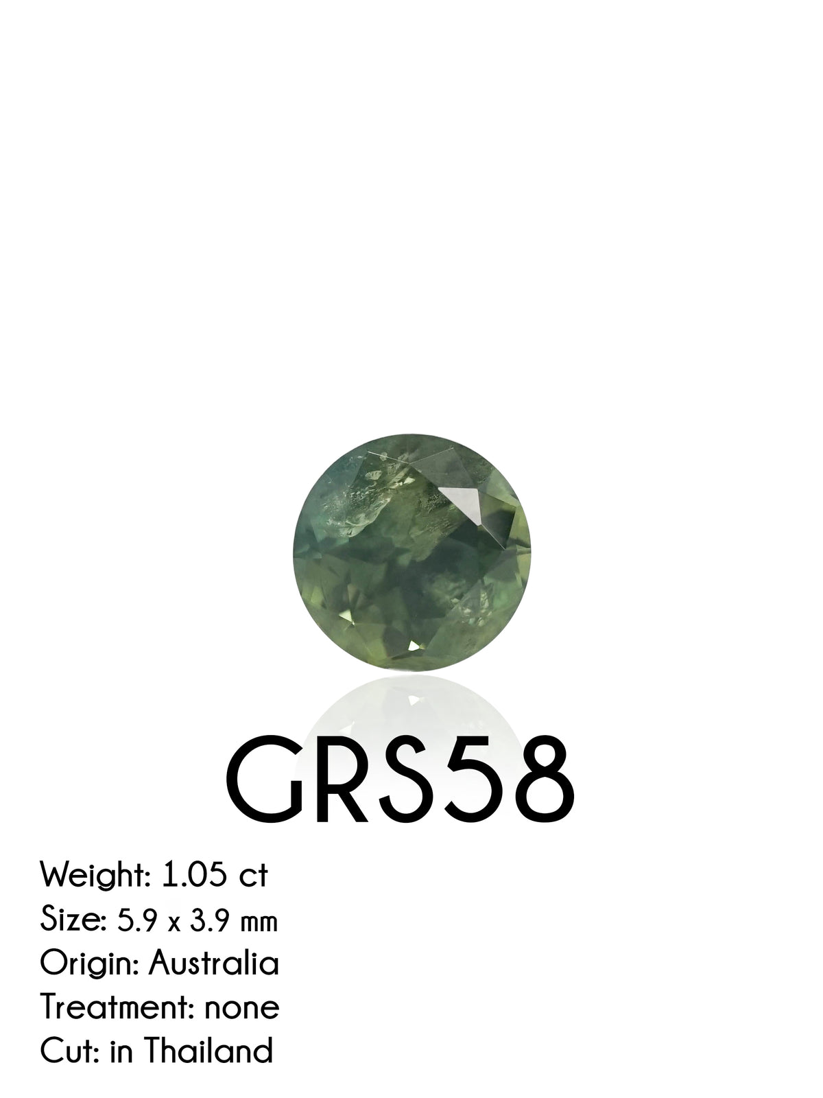 Custom Green Sapphire Engagement Ring in Gold