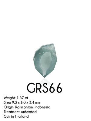 Custom Green Sapphire Engagement Ring in Gold