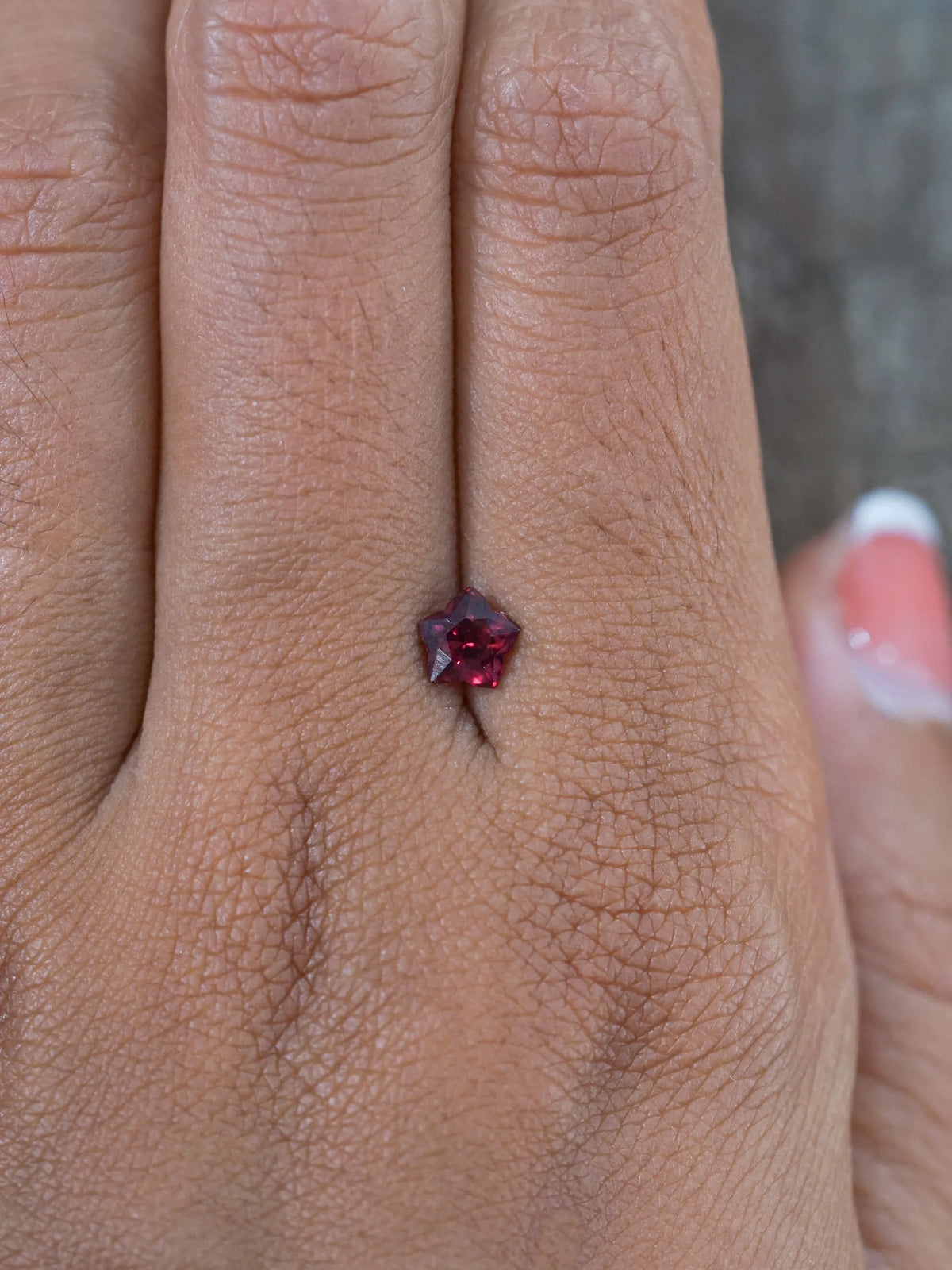 Star Garnet Ring